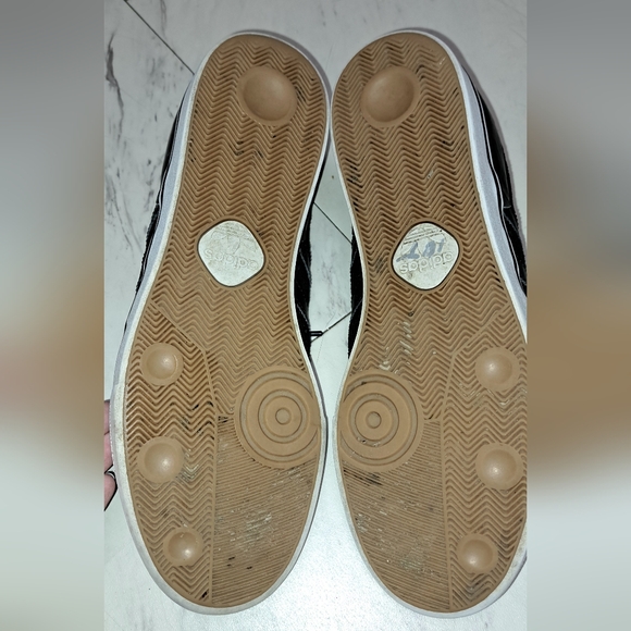 Men's Adidas Busentiz Vulc skateboarding shoes  in rare black suade and camo. - Picture 6 of 6